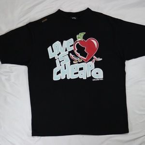 VTG AKADEMIKS 'Love is Cheap' Graphic T-Shirt Tee